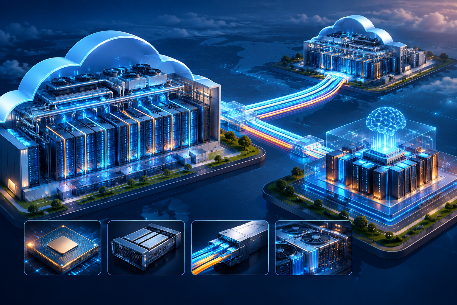 AI infrastructure is splitting into specialized silicon and optical networking